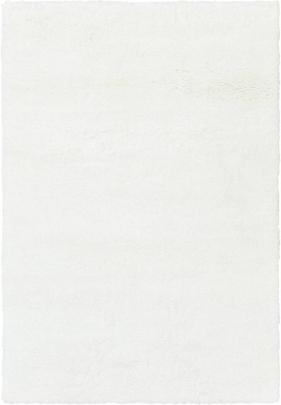 Мягкий ковер с длинным ворсом 673 White
