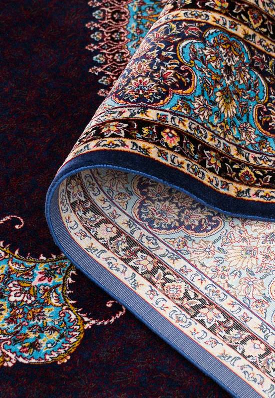 Иранский классический ковер Masoomi-Dark Blue