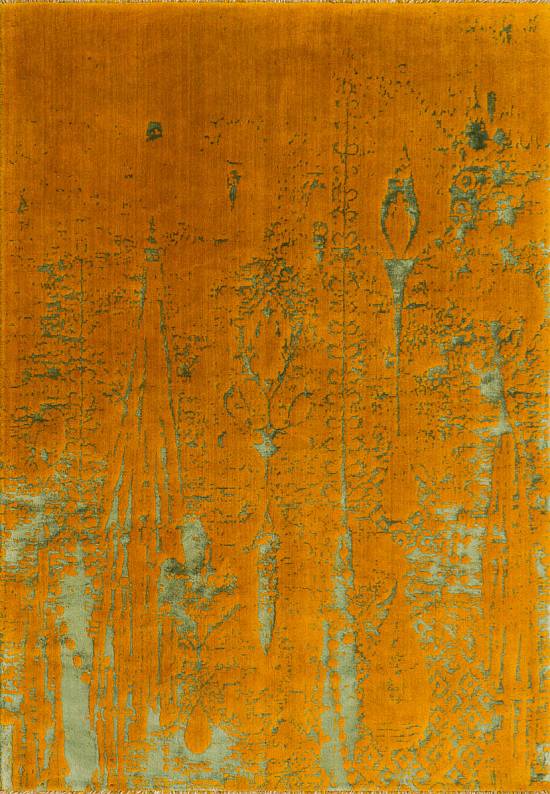 Иранский ковер из шерсти 17148