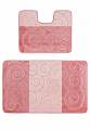Комплект ковриков для ванной Confetti Bath Maximus Sile 2580 Dusty Rose PS