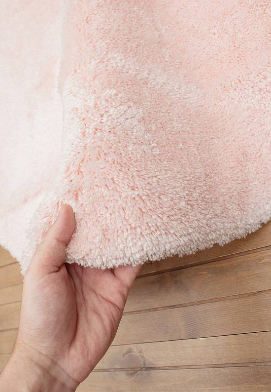 Розовый мягкий коврик для ванной 3504 Pastel Pink