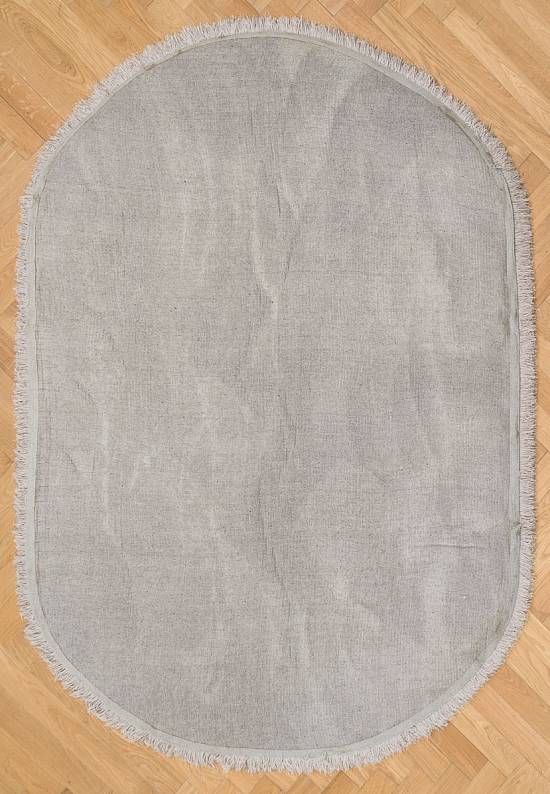 Пушистый ковер с длинным ворсом H214-grey discount4