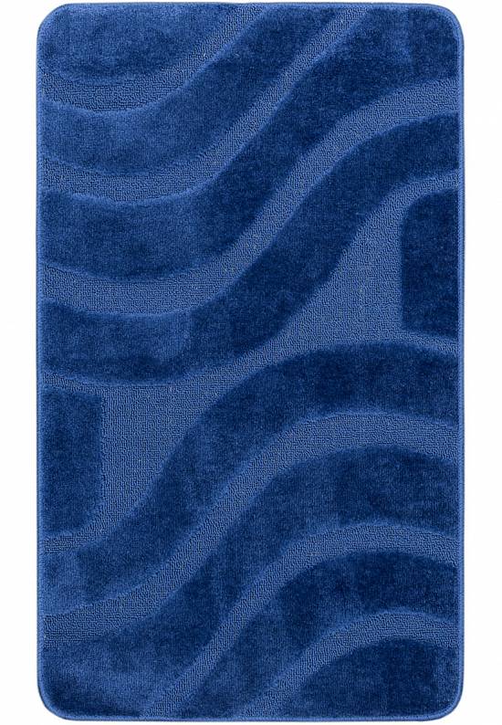 Синий коврик для ванной Symphony 2582 Dark Blue