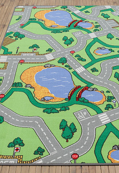 Игровой коврик Playmat Motor Road Grey-G9