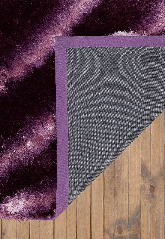Яркий ковер с длинным ворсом HSTD-S2-purple