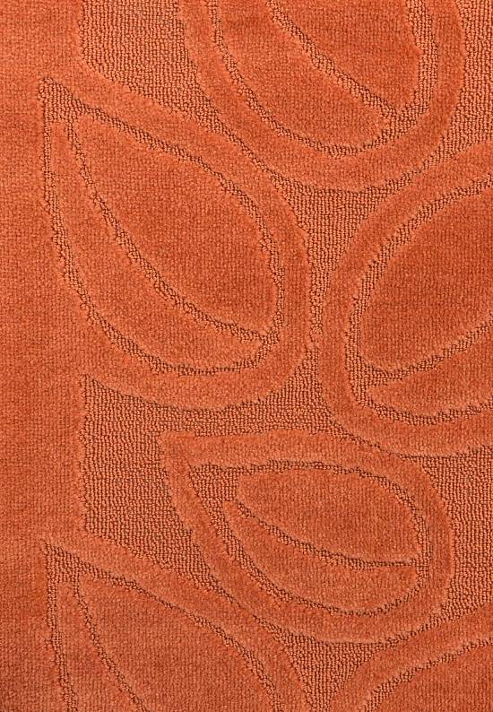 Оранжевый коврик для ванной Flora 2505 Ginger