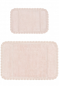 Комплект ковриков для ванной Irya Bath Lorinda-Pink