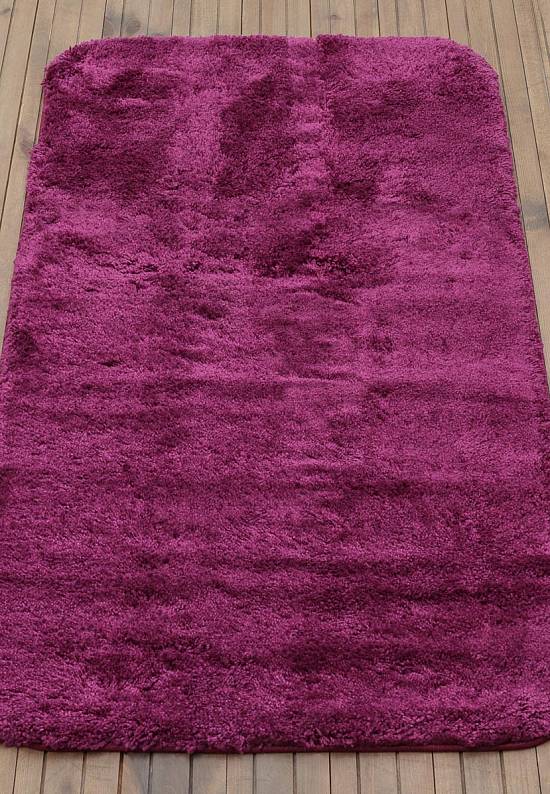 Бордово-фиолетовый коврик для ванной 3518 Aubergine