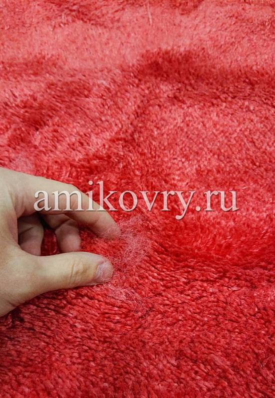 Красный мягкий коврик для ванной 3519 Red discount