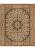 Шелковый ковер ручной работы из Индии 244174-Keshan beige/rust