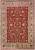 Шелковый ковер ручной работы из Индии 242882-Afshar red/beige