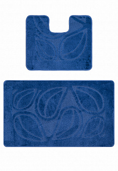 Комплект ковриков для ванной Confetti Bath Maximus Flora 2582 D.Blue BQ