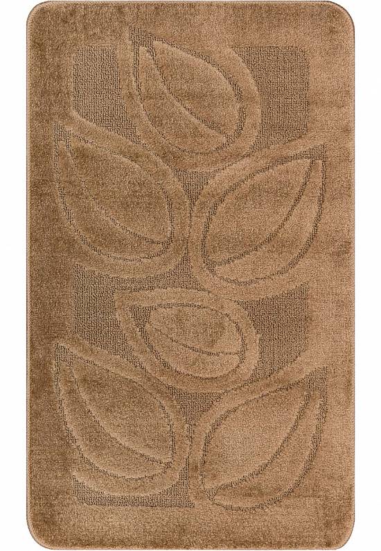 Бежевый коврик для ванной Flora 2546 Light Brown